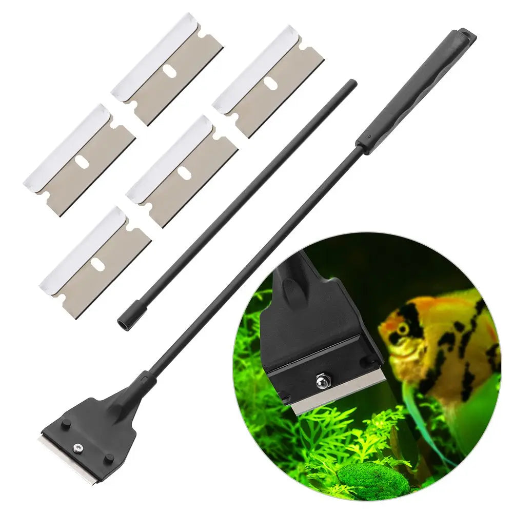 Long Handle Aquarium Algae Scraper